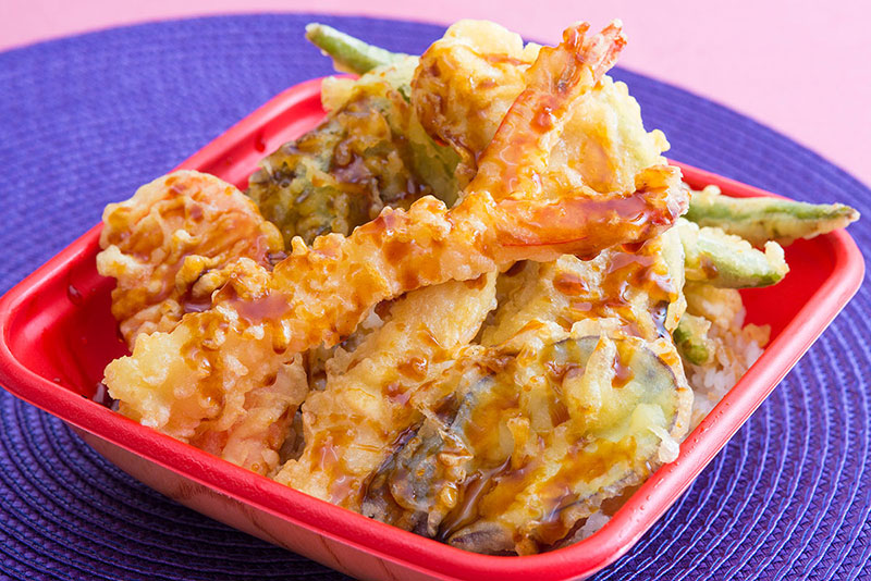 野菜たっぷり天重